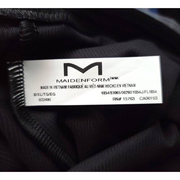 Maidenform Firm Control High Waist Shaping Brief Panty Black XL FL1854 NWT - Picture 2 of 6